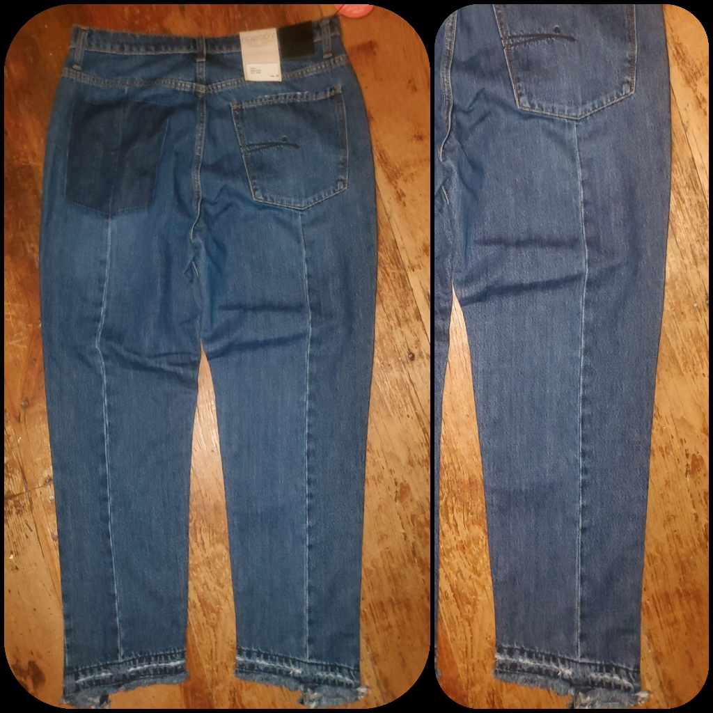 Nobody Denim Issy Straight Leg Mom Jeans Ahhsome Unusual And Kewl Nwt Sz 32 — image 6 of 8